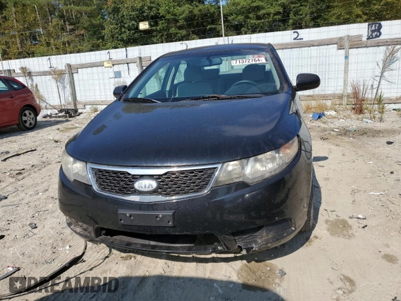 2011 Kia Forte LX with VIN KNAFT4A28B5888296, listed as a Copart auction lot 71372764 with 130,639 mi miles and Salvage Title. Bid and sale history available at carsss.com. Image 5.