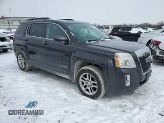 2015 GMC Terrain SLT with VIN 2GKFLXE30F6219249, listed as a Copart auction lot 45287735 with 147,331 mi miles and Salvage Title. Bid and sale history available at DreamBid. Image 4.