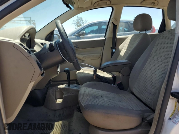 2007 Ford Focus S with VIN 1FAHP34N27W323162, listed as a Copart auction lot 56354725 with 108,427 mi miles and Clean title. Bid and sale history available at DreamBid. Image 7.
