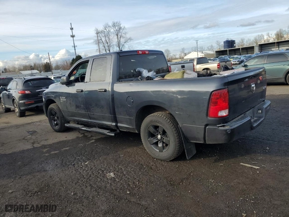 2019 Ram 1500 Classic Express with VIN 1C6RR7FGXKS615681, listed as a Copart auction lot 44069095 with 0 mi miles and Salvage Title. Bid and sale history available at carsss.com. Image 2.