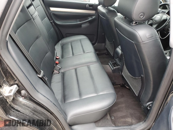 2001 Audi A4 with VIN WAUDC68D31A138398, listed as a Copart auction lot 63600565 with 224,204 mi miles and Salvage title. Bid and sale history available at DreamBid. Image 10.