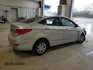 2014 Hyundai Accent GLS with VIN KMHCT4AE1EU675132, listed as a Copart auction lot 52580865 with 109,052 mi miles and Non Repairable. Bid and sale history available at carsss.com. Image 3.