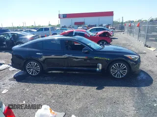 2018 Kia Stinger Premium z VIN KNAE25LA7J6012188, wystawiony jako IAAI lot #41984591 z przebiegiem 106 165 mil mil oraz . Historia ofert i sprzedaży dostępna na DreamBid. Obrazek 13.