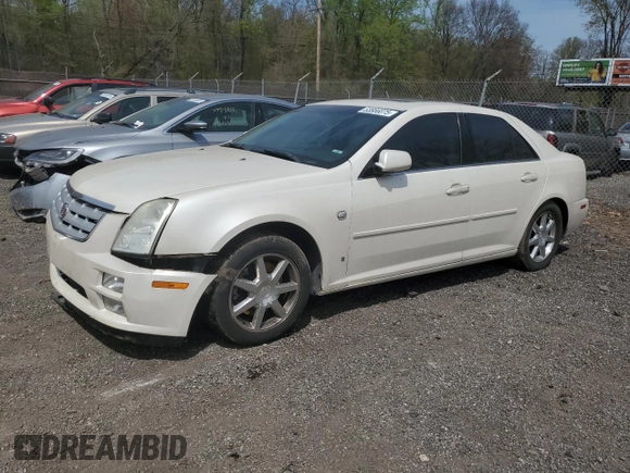 2006 Cadillac STS with VIN 1G6DW677060205304, listed as a Copart auction lot 53666075 with 190,991 mi miles and Salvage Title. Bid and sale history available at carsss.com. Image 1.