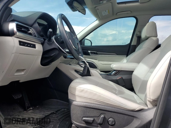 2022 Kia Telluride S with VIN 5XYP64HC6NG245499, listed as a Copart auction lot 54368215 with 31,624 mi miles and Salvage title. Bid and sale history available at DreamBid. Image 7.