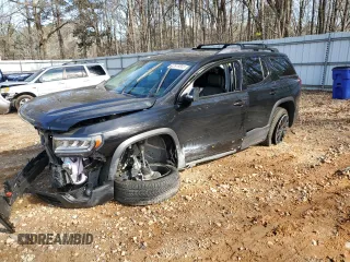 2023 GMC Acadia SLT with VIN 1GKKNMLS1PZ255801, listed as a Copart auction lot 42919585 with 24,233 mi miles and Salvage Title. Bid and sale history available at DreamBid. Image 1.