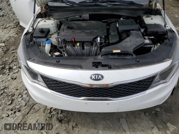 2017 Kia Optima LX with VIN KNAGT4L39H5146413, listed as a Copart auction lot 52831075 with 50,668 mi miles and Salvage Title. Bid and sale history available at carsss.com. Image 11.