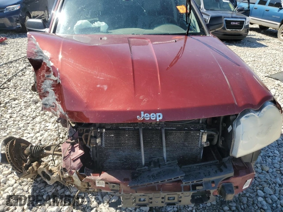2007 Jeep Grand Cherokee Limited with VIN 1J8HR58277C524985, listed as a Copart auction lot 53262725 with Not provided miles and Clean title. Bid and sale history available at DreamBid. Image 12.