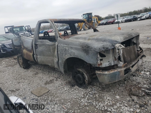 2005 Ford F-250 XL with VIN 1FTNF215X5EB60617, listed as a Copart auction lot 77395434 with Not Provided miles and Non Repairable. Bid and sale history available at DreamBid. Image 4.