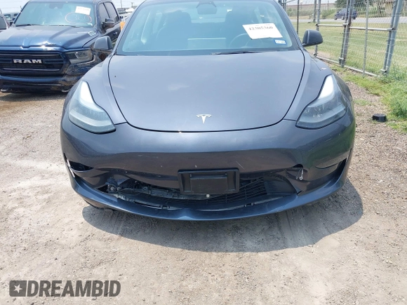 2023 Tesla Model 3 with VIN 5YJ3E1EA7PF409243, listed as a IAAI auction lot 42305360 with Not provided miles and . Bid and sale history available at DreamBid. Image 10.