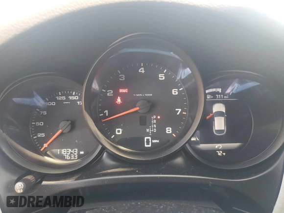 2018 Porsche Macan with VIN WP1AA2A55JLB23363, listed as a Copart auction lot 53099505 with 118,343 mi miles and Salvage Title. Bid and sale history available at carsss.com. Image 9.