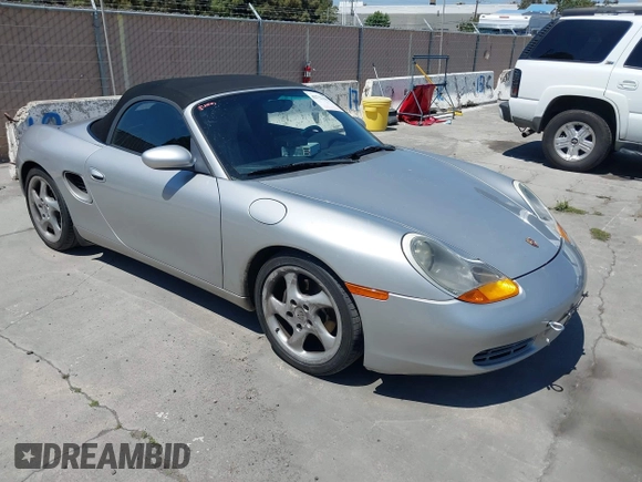 1999 Porsche Boxster with VIN WP0CA2984XU624983, listed as a IAAI auction lot 42722102 with 100,889 mi miles and . Bid and sale history available at DreamBid. Image 1.