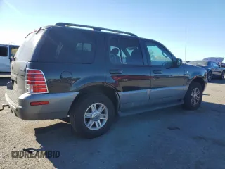 2003 Mercury Mountaineer Convenience z VIN 4M2DU86W23UJ10359, wystawiony jako Copart lot #76490044 z przebiegiem 165 258 mil mil oraz Szkoda całkowita • Salvage title. Historia ofert i sprzedaży dostępna na DreamBid. Obrazek 3.