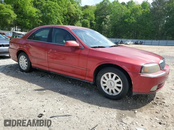 2005 Lincoln LS Luxury z VIN 1LNHM86S25Y651861, wystawiony jako Copart lot #54118585 z przebiegiem 186 107 mil mil oraz Szkoda całkowita • Salvage title. Historia ofert i sprzedaży dostępna na DreamBid. Obrazek 4.