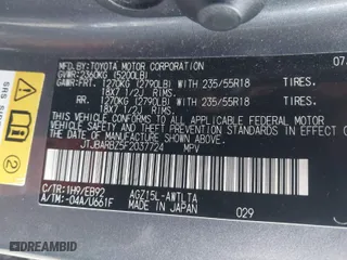 2015 Lexus NX 200t with VIN JTJBARBZ5F2037724, listed as a IAAI auction lot 41429162 with 196,807 mi miles. Bid and sale history available at carsss.com. Image 9.
