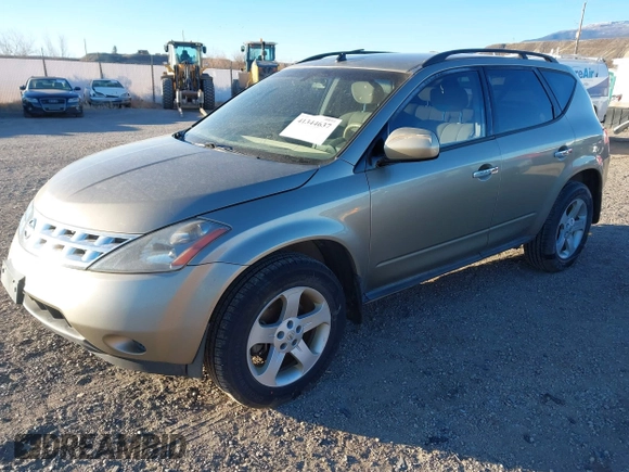 2005 Nissan Murano SL z VIN JN8AZ08W05W441073, wystawiony jako IAAI lot #41344637 z przebiegiem 195 597 mil mil oraz . Historia ofert i sprzedaży dostępna na DreamBid. Obrazek 2.
