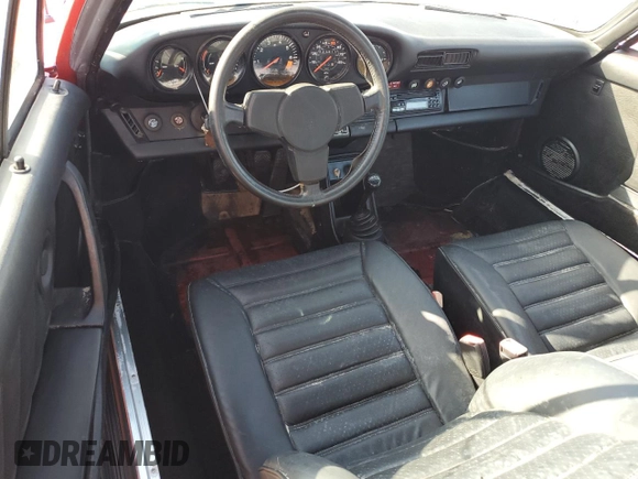1980 Porsche 911 with VIN 91A0141114, listed as a Copart auction lot 74062964 with 41,417 mi miles and Non repairable. Bid and sale history available at DreamBid. Image 8.