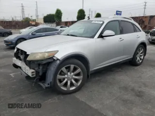 2006 Infiniti FX with VIN JNRAS08U56X103033, listed as a Copart auction lot 60875525 with 128,865 mi miles and Salvage title. Bid and sale history available at DreamBid. Image 1.