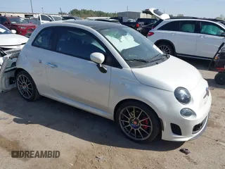 2018 FIAT 500 Abarth with VIN 3C3CFFFH9JT362588, listed as a IAAI auction lot 41840548 with 54,198 mi miles and . Bid and sale history available at DreamBid. Image 1.