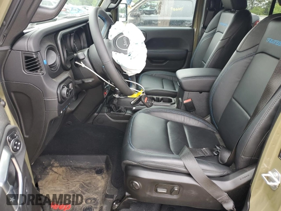 2025 Jeep Wrangler Rubicon with VIN 1C4RJXR61SW513701, listed as a Copart auction lot 59692735 with 4,778 mi miles and Salvage title. Bid and sale history available at DreamBid. Image 7.
