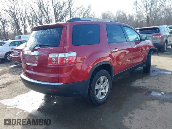 2012 GMC Acadia SLE with VIN 1GKKRPED9CJ143860, listed as a IAAI auction lot 41806894 with 125,936 mi miles. Bid and sale history available at carsss.com. Image 4.