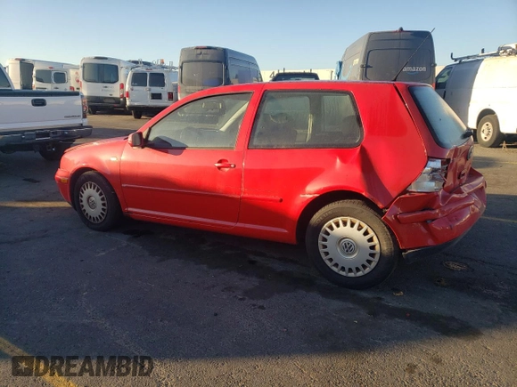 1999 Volkswagen Golf z VIN WVWBC31J6XW358185, wystawiony jako Copart lot #78451614 z przebiegiem 65 281 mil mil oraz Czysty tytuł • Clean title. Historia ofert i sprzedaży dostępna na DreamBid. Obrazek 2.