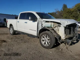 2021 Nissan Titan XD SV with VIN 1N6AA1FB8MN504530, listed as a Copart auction lot 80914794 with 103,771 mi miles and Salvage Title. Bid and sale history available at carsss.com. Image 4.