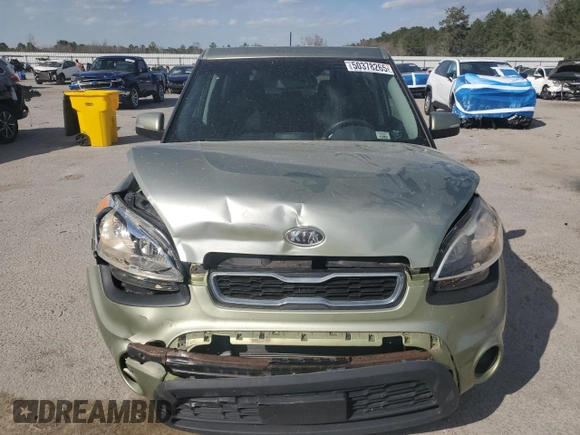 2012 Kia Soul + with VIN KNDJT2A67C7353440, listed as a Copart auction lot 50378265 with 46,719 mi miles and Salvage Title. Bid and sale history available at DreamBid. Image 5.