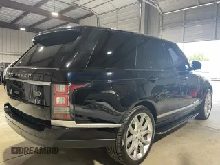 2014 Land Rover Range Rover Supercharged with VIN SALGS2TF6EA155229, listed as a Copart auction lot 52832355 with 95,369 mi miles and Salvage title. Bid and sale history available at DreamBid. Image 4.