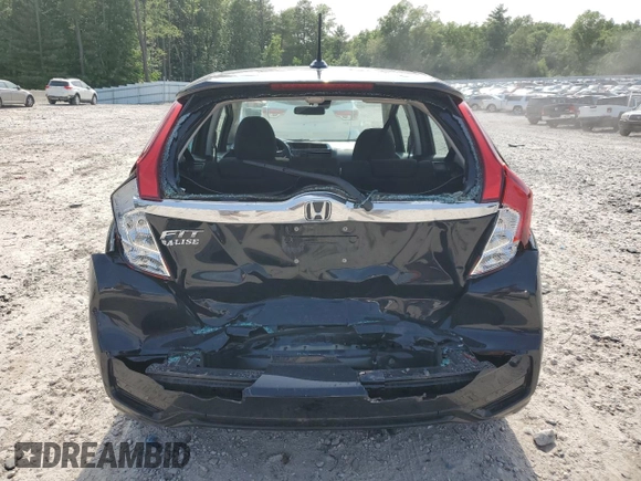2019 Honda Fit EX with VIN 3HGGK5H80KM740455, listed as a Copart auction lot 61333505 with 27,504 mi miles and Salvage title. Bid and sale history available at DreamBid. Image 6.