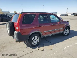 2002 Honda CR-V EX with VIN JHLRD788X2C029332, listed as a Copart auction lot 52590405 with 226,783 mi miles and Salvage Title. Bid and sale history available at carsss.com. Image 3.