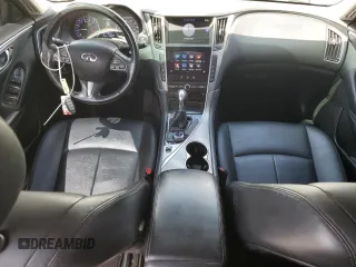 2015 Infiniti Q50 Premium with VIN JN1BV7AP3FM354887, listed as a Copart auction lot 51200705 with 127,646 mi miles and Salvage Title. Bid and sale history available at DreamBid. Image 8.