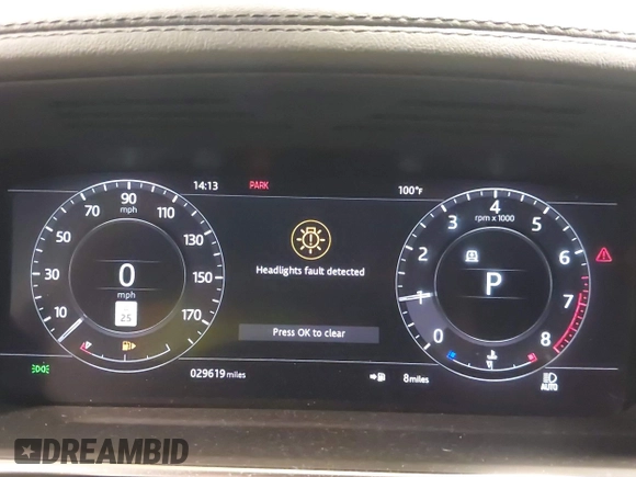 2020 Land Rover Range Rover P525 HSE with VIN SALGS2SE2LA577729, listed as a IAAI auction lot 42589938 with 29,619 mi miles and . Bid and sale history available at DreamBid. Image 7.
