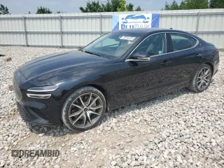 2025 Genesis G70 2.5T with VIN KMTG34SC3SU150511, listed as a Copart auction lot 64469965 with 15,861 mi miles and Clean title. Bid and sale history available at DreamBid. Image 1.