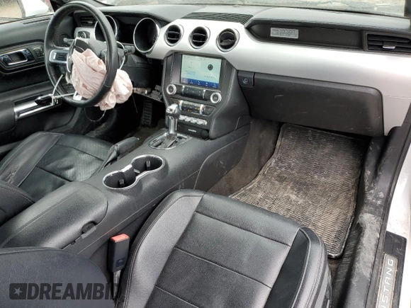 2016 Ford Mustang GT with VIN 1FA6P8CFXG5297026, listed as a Copart auction lot 61017575 with 124,367 mi miles and Salvage title. Bid and sale history available at DreamBid. Image 8.
