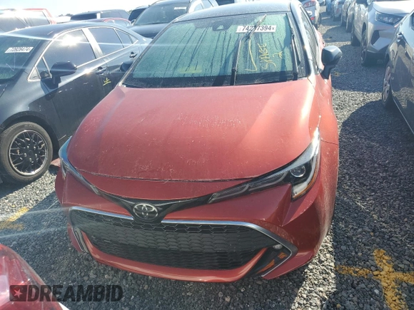 2020 Toyota Corolla Hatchback XSE with VIN JTNC4RBE6L3102514, listed as a Copart auction lot 74237394 with 0 mi miles and Non Repairable. Bid and sale history available at carsss.com. Image 5.
