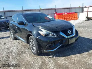 2018 Nissan Murano S with VIN 5N1AZ2MH7JN126104, listed as a IAAI auction lot 41318056 with NaN miles. Bid and sale history available at carsss.com. Image 1.