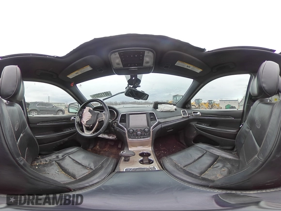2015 Jeep Grand Cherokee Overland with VIN 1C4RJFCG2FC912328, listed as a Copart auction lot 46112005 with 170,366 mi miles and Salvage Title. Bid and sale history available at carsss.com. Image 13.