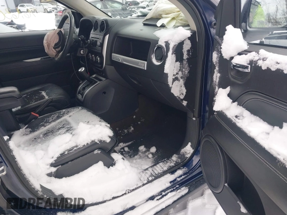 2017 Jeep Compass High Altitude with VIN 1C4NJDEB0HD106845, listed as a IAAI auction lot 41261759 with 76,630 mi miles. Bid and sale history available at carsss.com. Image 5.