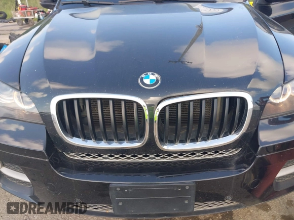 2014 BMW X6 xDrive35i with VIN 5UXFG2C5XE0C43526, listed as a IAAI auction lot 42121122 with 199,564 mi miles. Bid and sale history available at carsss.com. Image 6.
