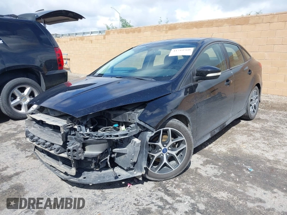 2016 Ford Focus SE with VIN 1FADP3F29GL209601, listed as a IAAI auction lot 41744560 with 68,058 mi miles. Bid and sale history available at carsss.com. Image 2.
