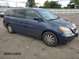 2010 Honda Odyssey EX with VIN 5FNRL3H48AB061672, listed as a Copart auction lot 75869344 with 188,255 mi miles and Salvage Title. Bid and sale history available at carsss.com. Image 4.