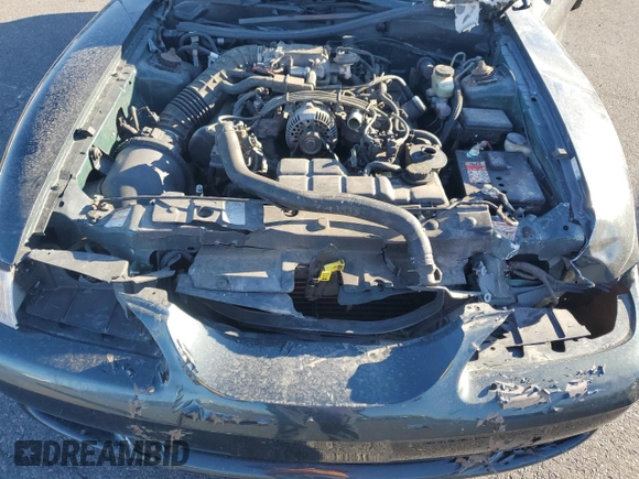 1998 Ford Mustang GT with VIN 1FAFP45X4WF216691, listed as a Copart auction lot 79389084 with 101,980 mi miles and Salvage Title. Bid and sale history available at carsss.com. Image 11.
