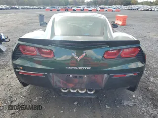 2014 Chevrolet Corvette 2LT with VIN 1G1YC2D7XE5127466, listed as a Copart auction lot 74580694 with 14,516 mi miles and Salvage Title. Bid and sale history available at carsss.com. Image 6.