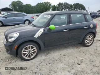 2015 MINI Countryman with VIN WMWZB3C59FWR42965, listed as a Copart auction lot 55329785 with 56,641 mi miles and Clean Title. Bid and sale history available at DreamBid. Image 1.
