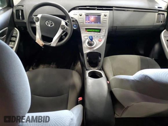 2012 Toyota Prius One with VIN JTDKN3DU5C1589263, listed as a Copart auction lot 53889875 with 156,712 mi miles and Non Repairable. Bid and sale history available at carsss.com. Image 8.