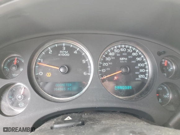 2008 Chevrolet Tahoe LTZ with VIN 1GNFK130X8R230262, listed as a Copart auction lot 44917725 with 164,865 mi miles and Non Repairable. Bid and sale history available at carsss.com. Image 9.