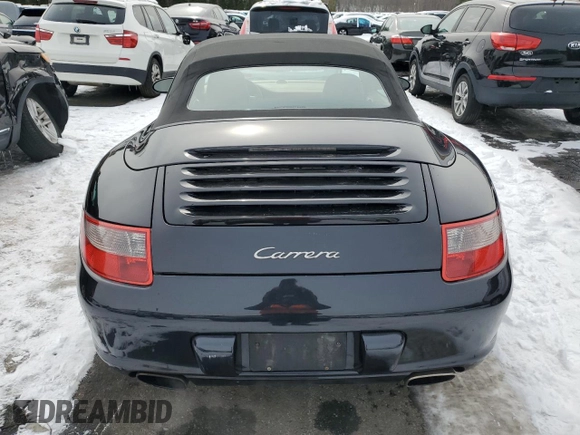 2005 Porsche 911 Carrera with VIN WP0CA29935S755209, listed as a Copart auction lot 44885425 with 123,401 mi miles and Clean Title. Bid and sale history available at carsss.com. Image 6.