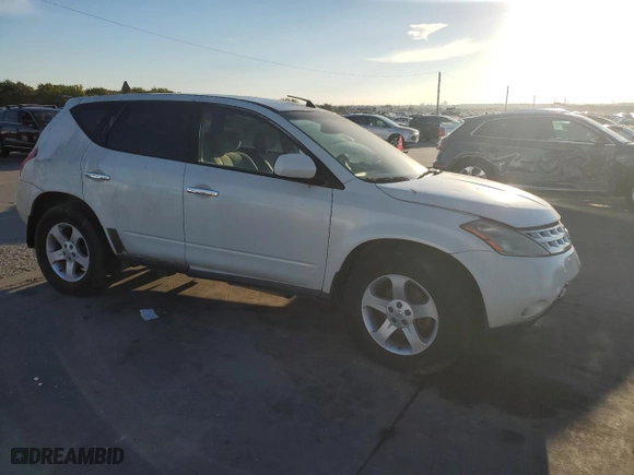 2004 Nissan Murano SL with VIN JN8AZ08W44W332615, listed as a Copart auction lot 69283164 with 119,744 mi miles and Clean Title. Bid and sale history available at carsss.com. Image 4.