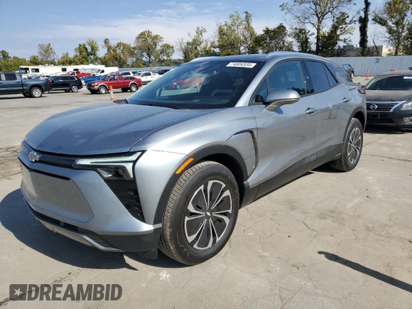 2024 Chevrolet Blazer EV eAWD LT z VIN 3GNKDBRJ2RS258862, wystawiony jako Copart lot #74804534 z przebiegiem 3 mil mil oraz Szkoda całkowita • Salvage title. Historia ofert i sprzedaży dostępna na DreamBid. Obrazek 1.